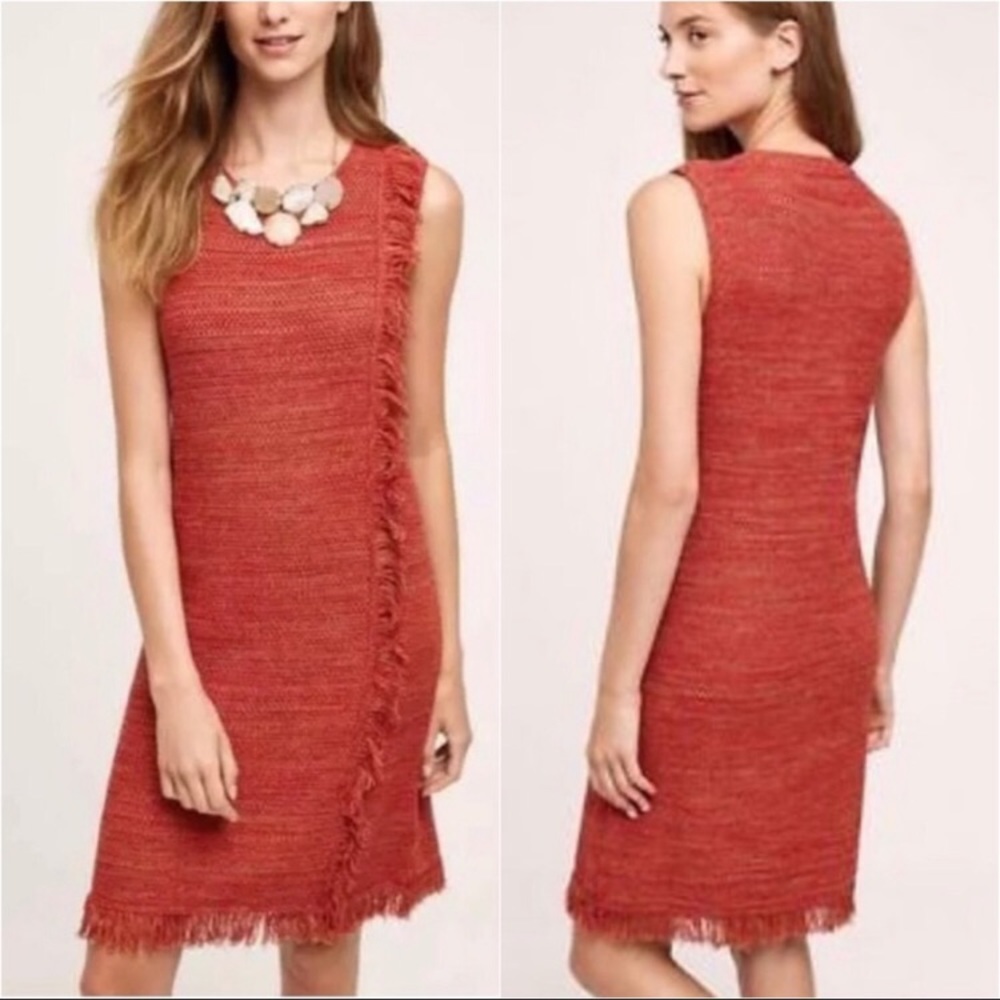 Holding Horses Fringed Sweater Dress